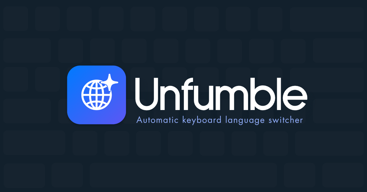 Unfumble cover